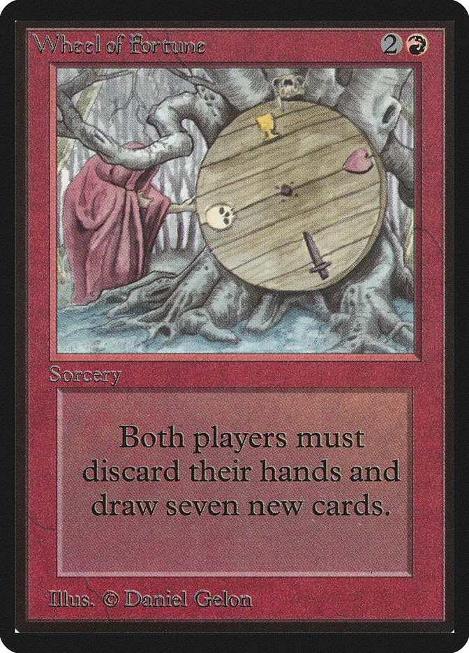 Wheel of Fortune (Limited Edition Beta) - Magic: The Gathering in TCG Land