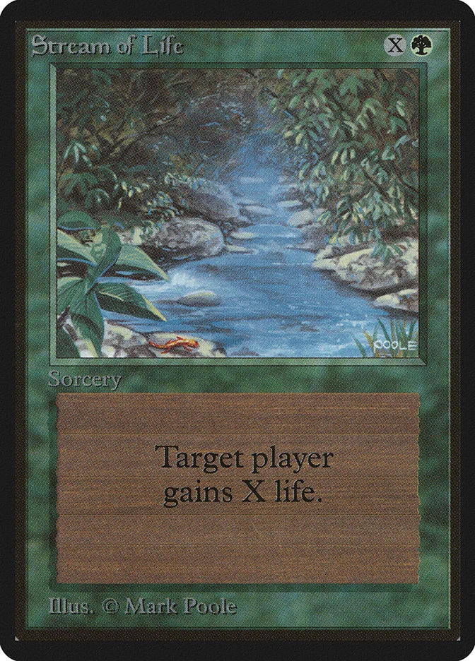Stream of Life (Limited Edition Beta) - Magic: The Gathering in TCG Land
