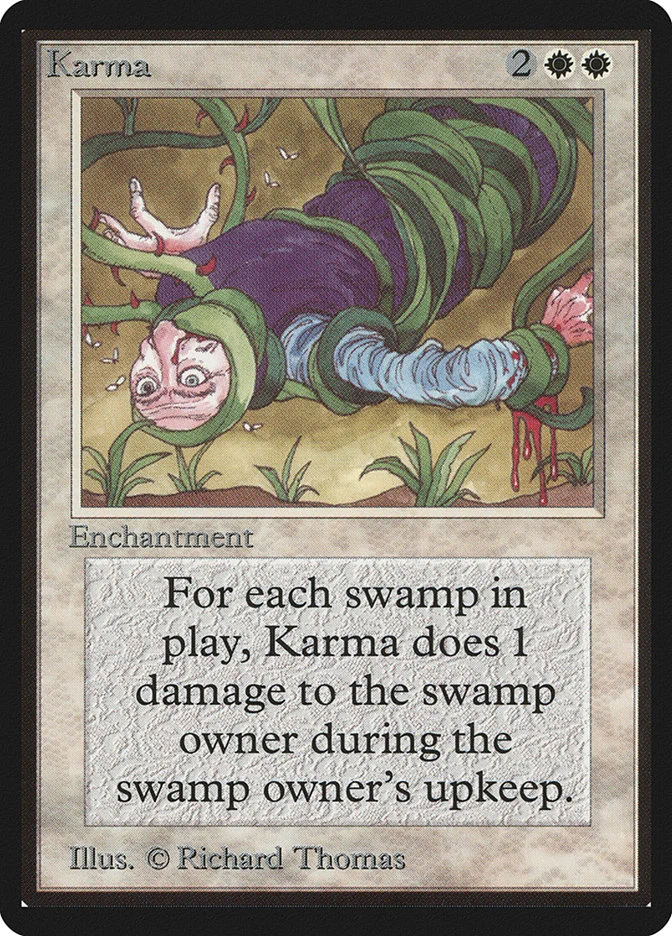 Karma (Limited Edition Beta) - Magic: The Gathering in TCG Land