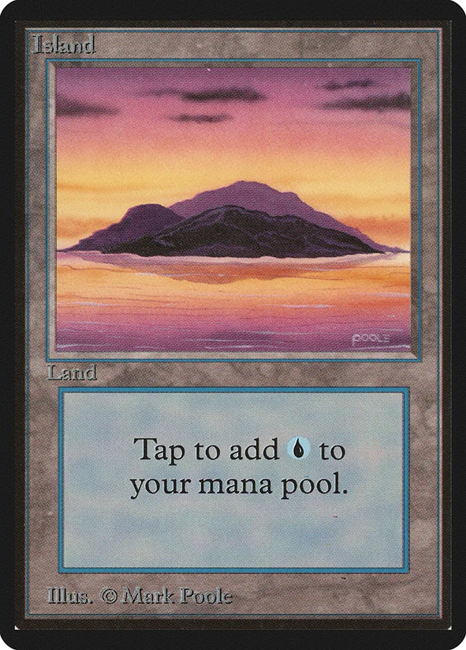 Island (Limited Edition Beta) - Magic: The Gathering in TCG Land