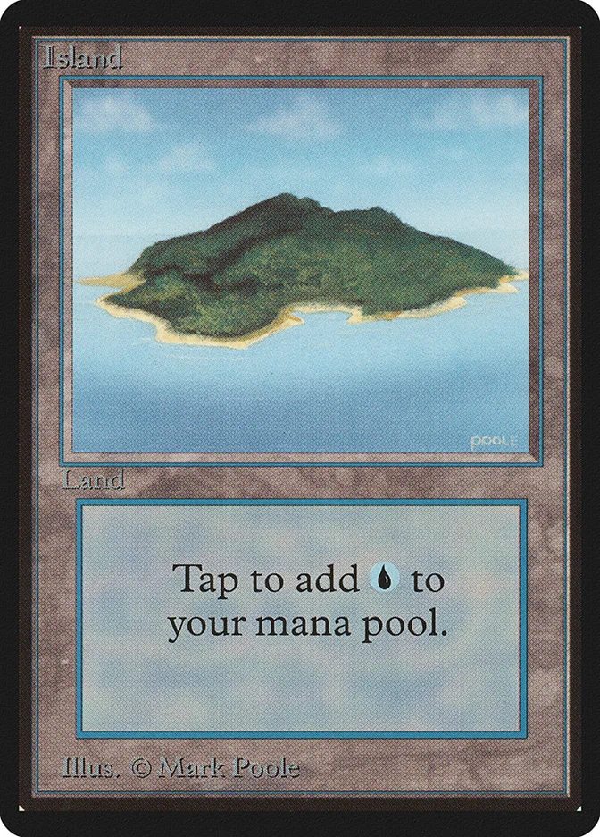 Island (Limited Edition Beta) - Magic: The Gathering in TCG Land