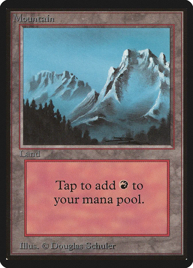 Mountain (Limited Edition Beta) - Magic: The Gathering in TCG Land