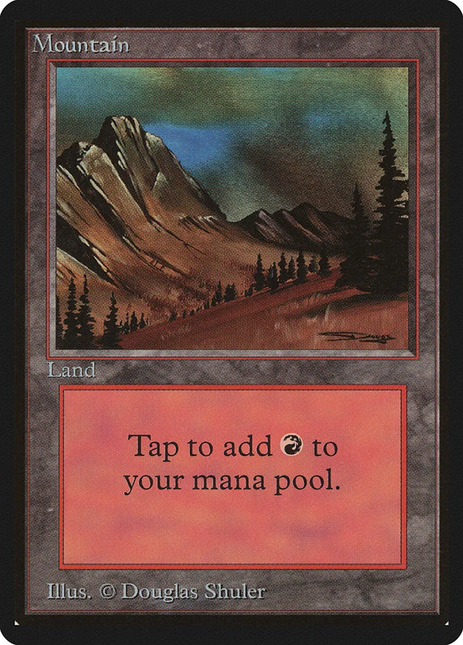 Mountain (Limited Edition Beta) - Magic: The Gathering in TCG Land