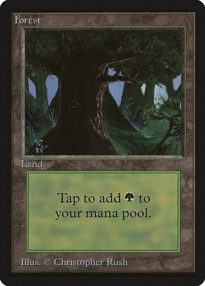 Forest (Limited Edition Beta) - Magic: The Gathering in TCG Land