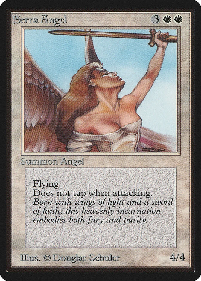 Serra Angel (Limited Edition Beta) - Magic: The Gathering in TCG Land