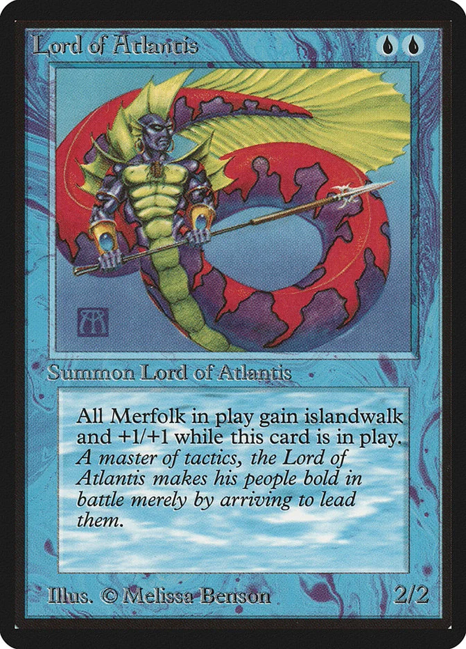 Lord of Atlantis (Limited Edition Beta) - Magic: The Gathering in TCG Land