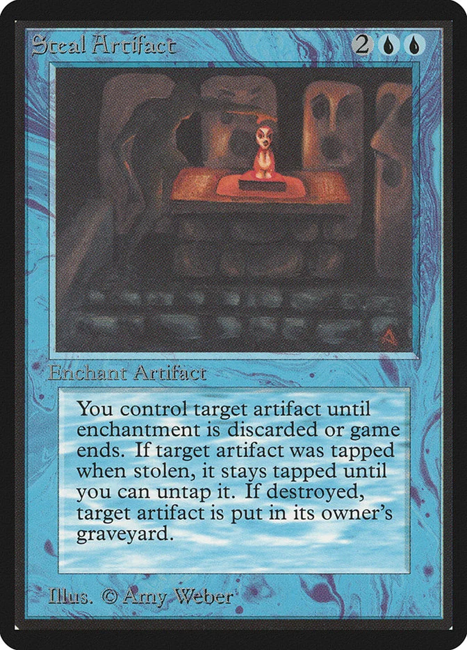 Steal Artifact (Limited Edition Beta) - Magic: The Gathering in TCG Land