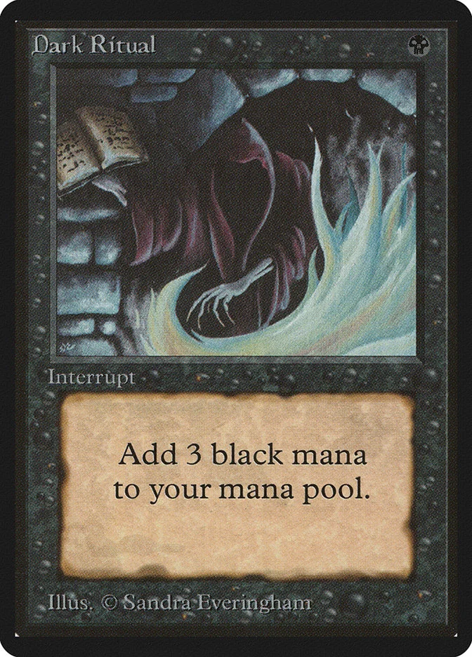 Dark Ritual (Limited Edition Beta) - Magic: The Gathering in TCG Land