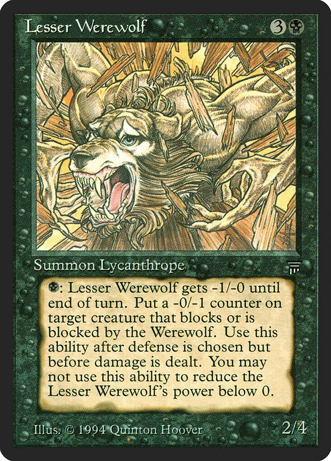 Lesser Werewolf (Legends) - Magic: The Gathering in TCG Land