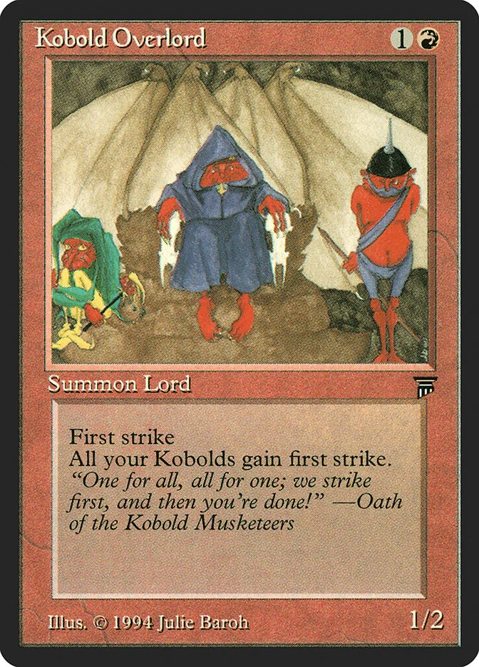 Kobold Overlord (Legends) - Magic: The Gathering in TCG Land
