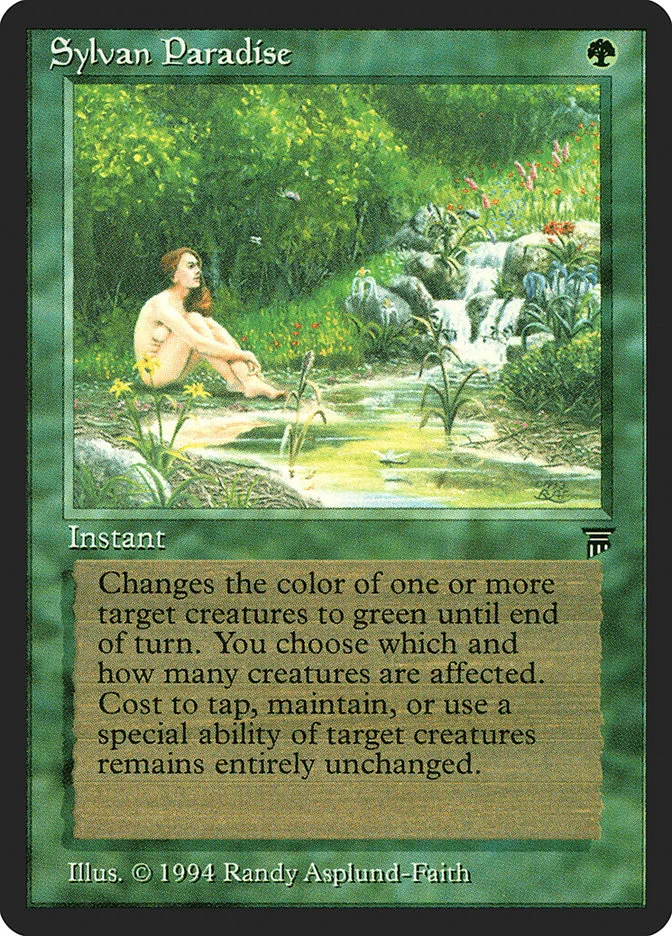 Sylvan Paradise (Legends) - Magic: The Gathering in TCG Land