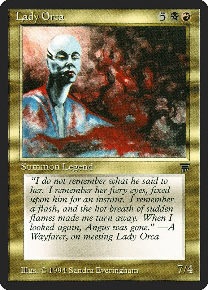 Lady Orca (Legends) - Magic: The Gathering in TCG Land