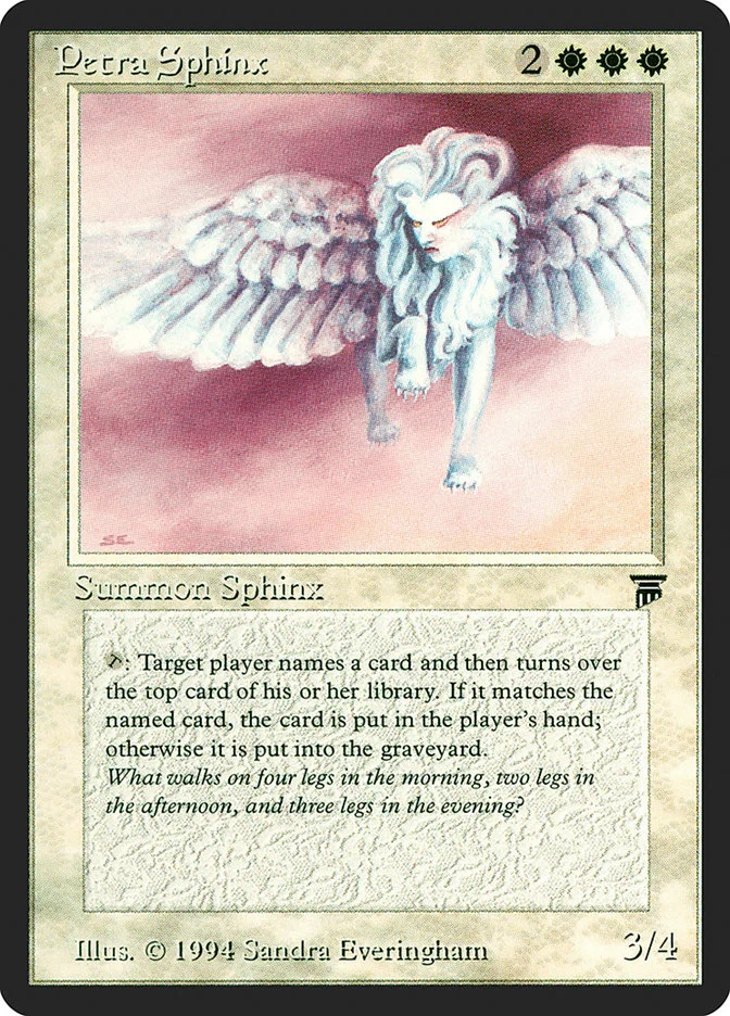 Petra Sphinx (Legends) - Magic: The Gathering in TCG Land
