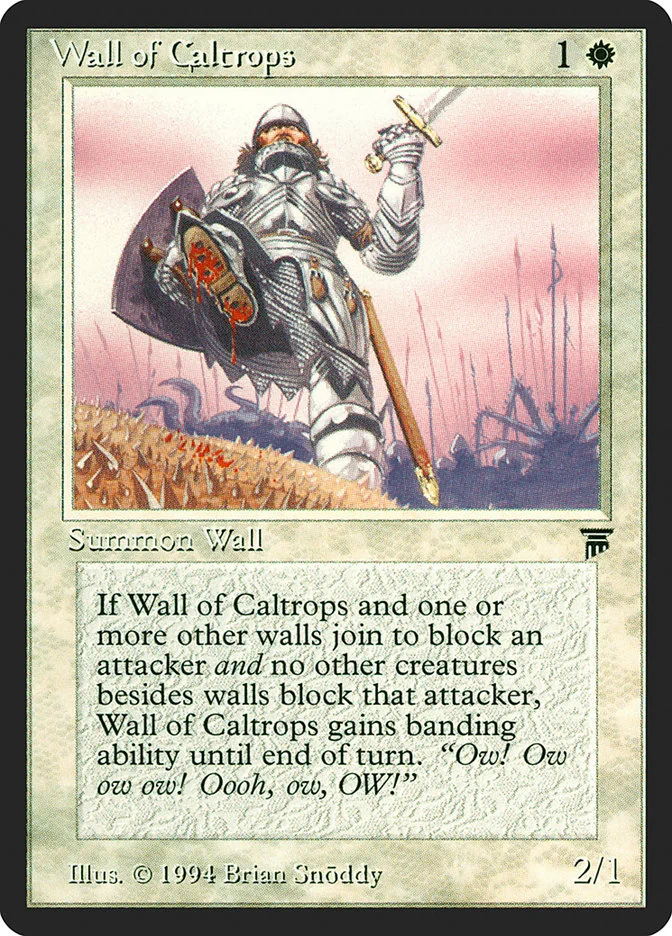 Wall of Caltrops (Legends) - Magic: The Gathering in TCG Land