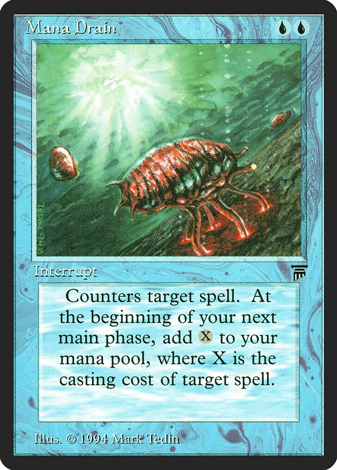 Mana Drain (Legends) - Magic: The Gathering in TCG Land