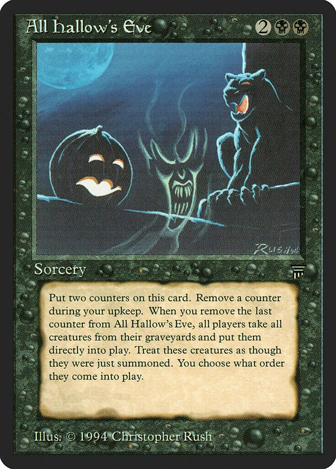 All Hallow's Eve (Legends) - Magic: The Gathering in TCG Land