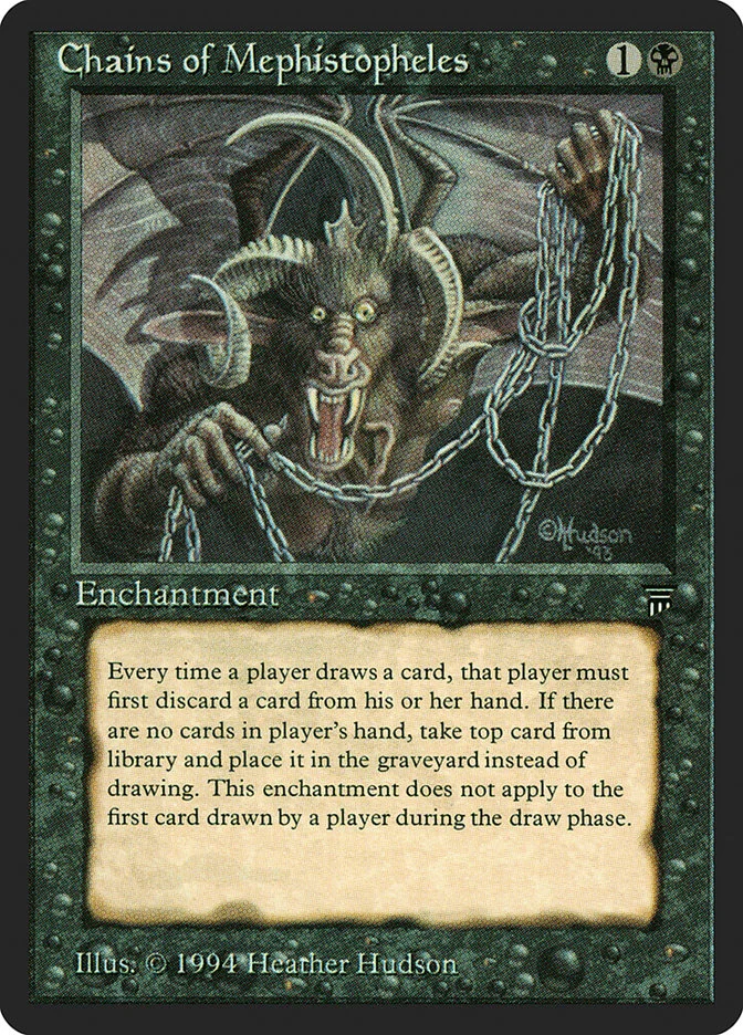 Chains of Mephistopheles (Legends) - Magic: The Gathering in TCG Land