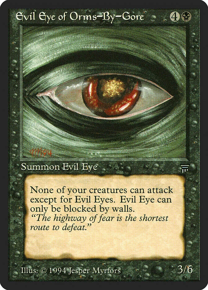 Evil Eye of Orms-by-Gore (Legends) - Magic: The Gathering in TCG Land