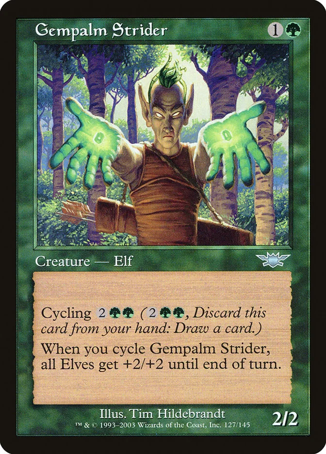 Gempalm Strider (Legions) - Magic: The Gathering in TCG Land México