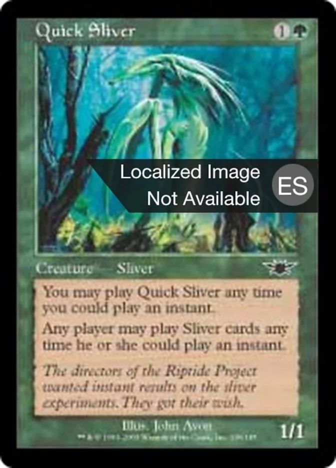 Fragmentado veloz (Legions) - Magic: The Gathering in TCG Land México