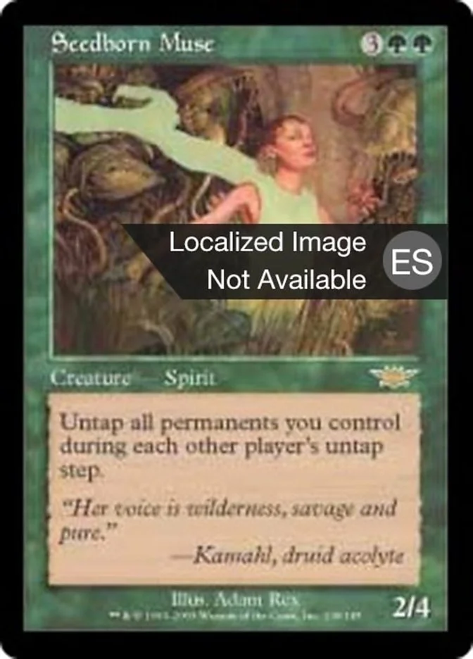 Musa nacida de la semilla (Legions) - Magic: The Gathering in TCG Land México