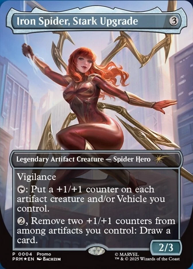 Iron Spider, Stark Upgrade (Marvel Legends Series Inserts) - Magic: The Gathering in TCG Land México