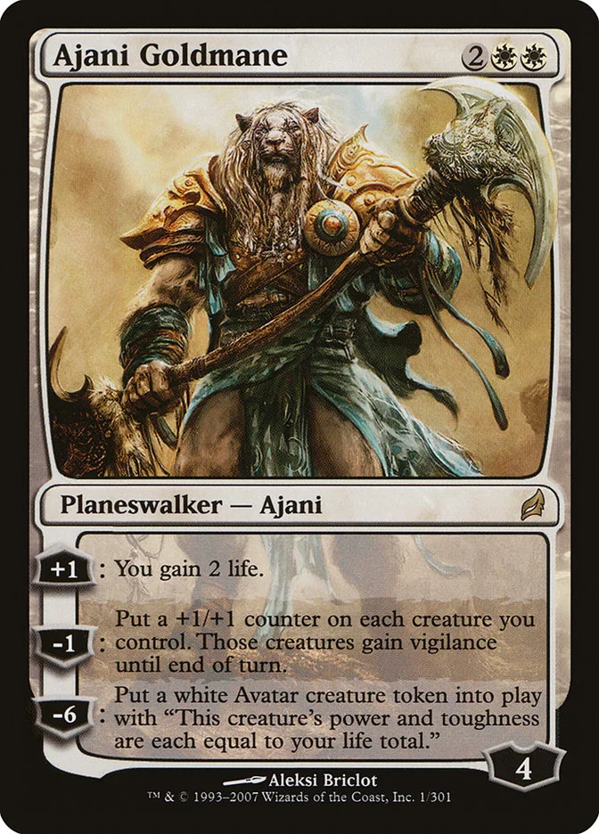 Ajani Goldmane (Lorwyn) - Magic: The Gathering in TCG Land