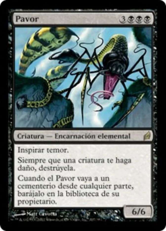 Pavor (Lorwyn) - Magic: The Gathering in TCG Land México