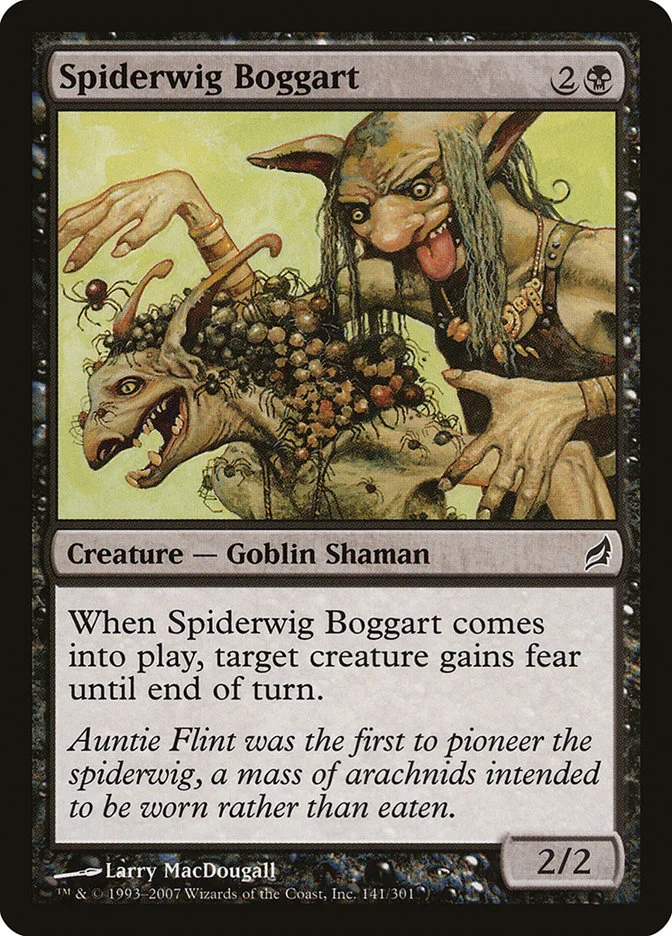 Spiderwig Boggart (Lorwyn) - Magic: The Gathering in TCG Land