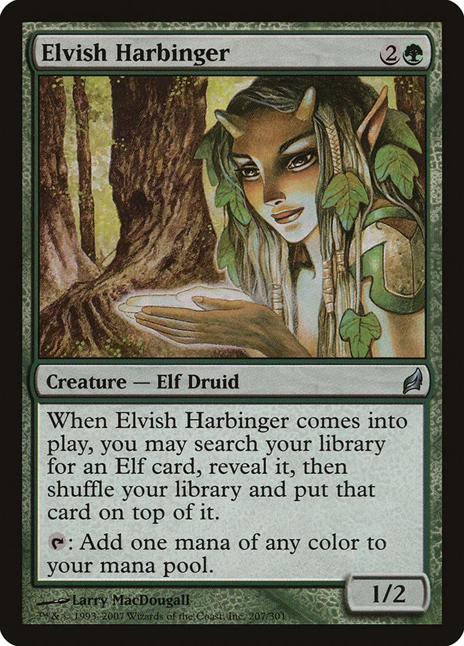 Elvish Harbinger (Lorwyn) - Magic: The Gathering in TCG Land