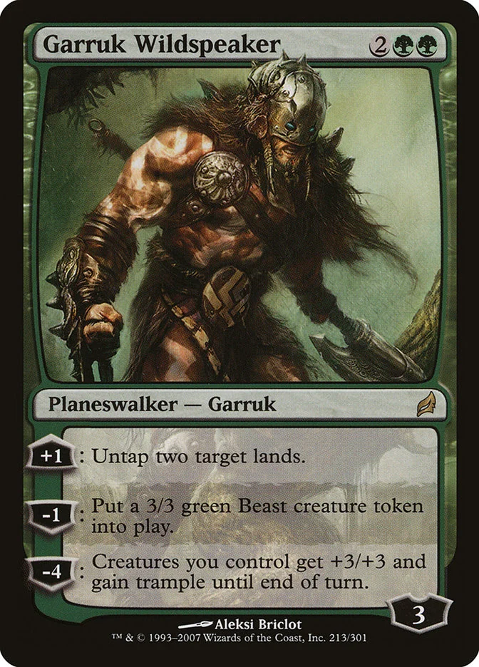Garruk Wildspeaker (Lorwyn) - Magic: The Gathering in TCG Land