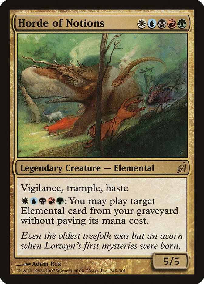 Horde of Notions (Lorwyn) - Magic: The Gathering in TCG Land México