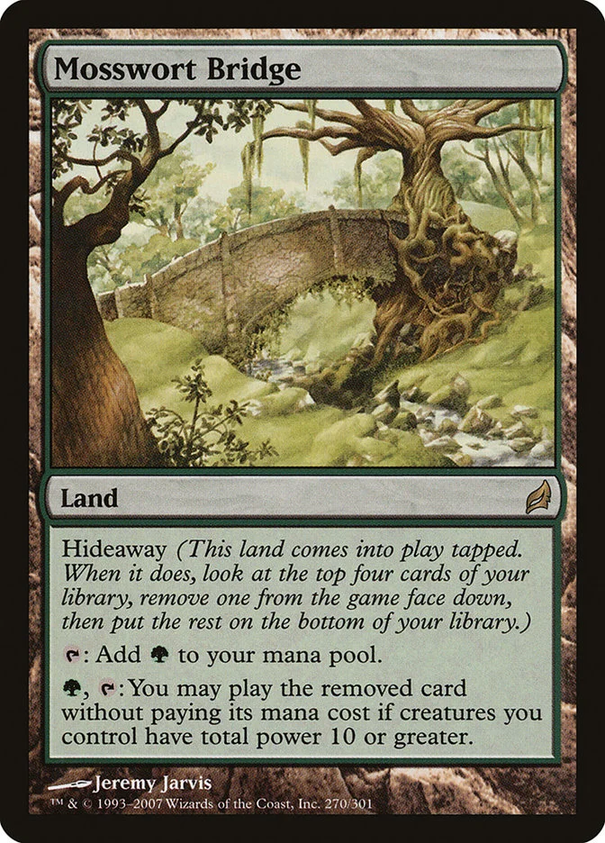 Mosswort Bridge (Lorwyn) - Magic: The Gathering in TCG Land