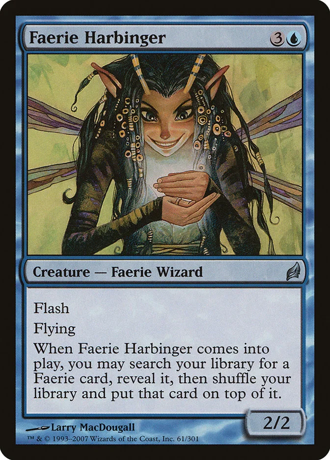 Faerie Harbinger (Lorwyn) - Magic: The Gathering in TCG Land México