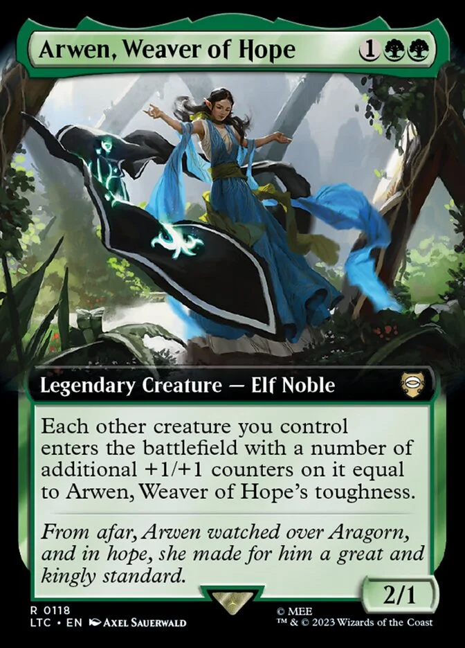 Arwen, Weaver of Hope (Tales of Middle-earth Commander) - Magic: The Gathering in TCG Land