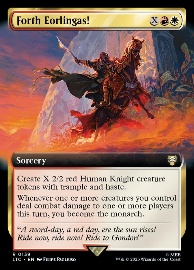 Forth Eorlingas! (Tales of Middle-earth Commander) - Magic: The Gathering in TCG Land
