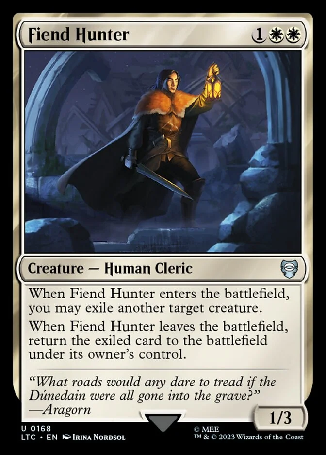 Fiend Hunter (Tales of Middle-earth Commander) - Magic: The Gathering in TCG Land México
