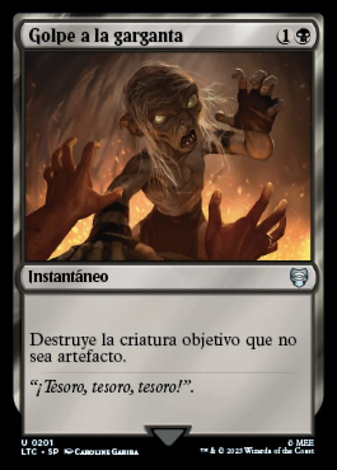 Golpe a la garganta (Tales of Middle-earth Commander) - Magic: The Gathering in TCG Land