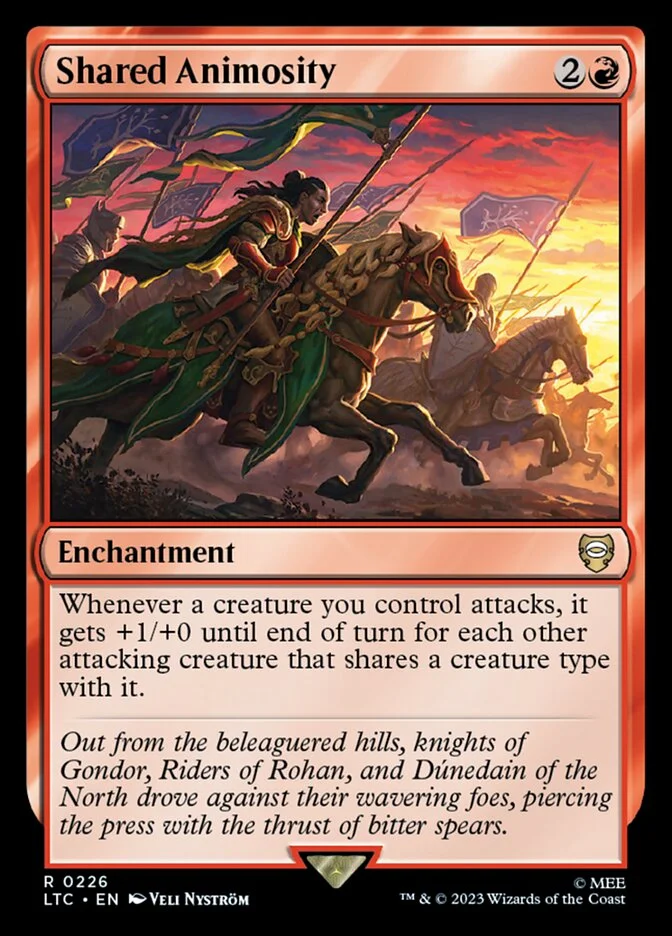 Shared Animosity (Tales of Middle-earth Commander) - Magic: The Gathering in TCG Land México