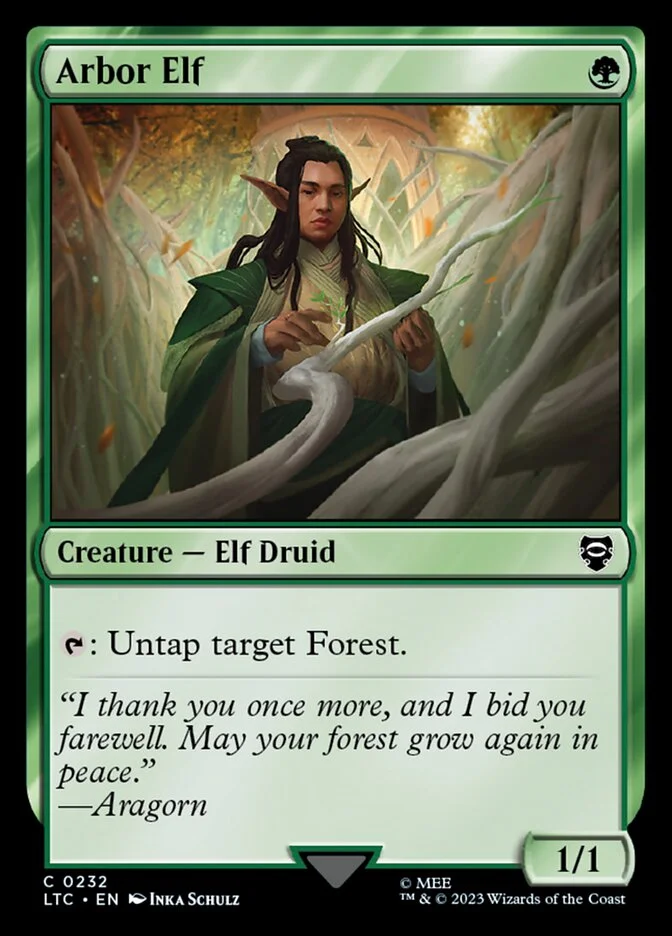 Arbor Elf (Tales of Middle-earth Commander) - Magic: The Gathering in TCG Land