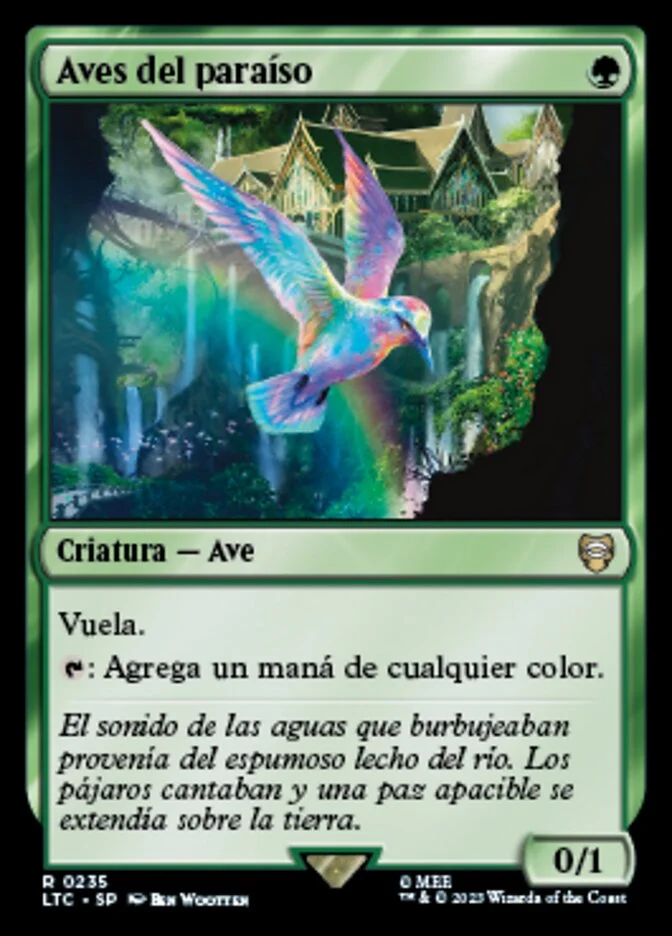 Aves del paraíso (Tales of Middle-earth Commander) - Magic: The Gathering in TCG Land
