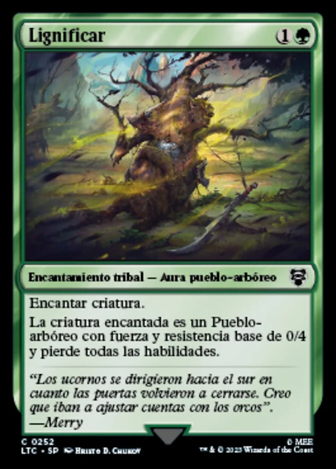 Lignificar (Tales of Middle-earth Commander) - Magic: The Gathering in TCG Land