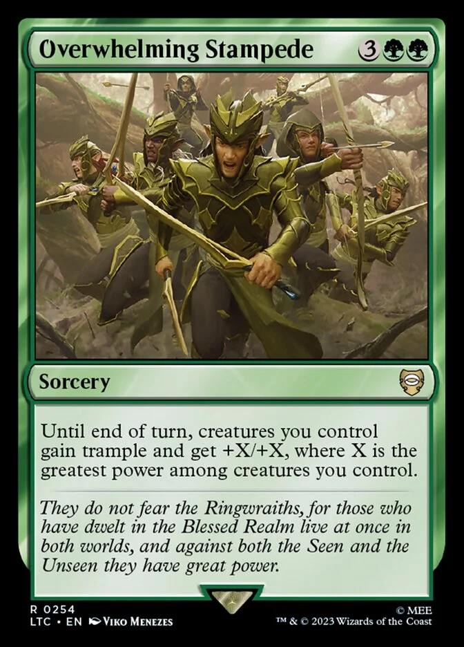 Overwhelming Stampede (Tales of Middle-earth Commander) - Magic: The Gathering in TCG Land