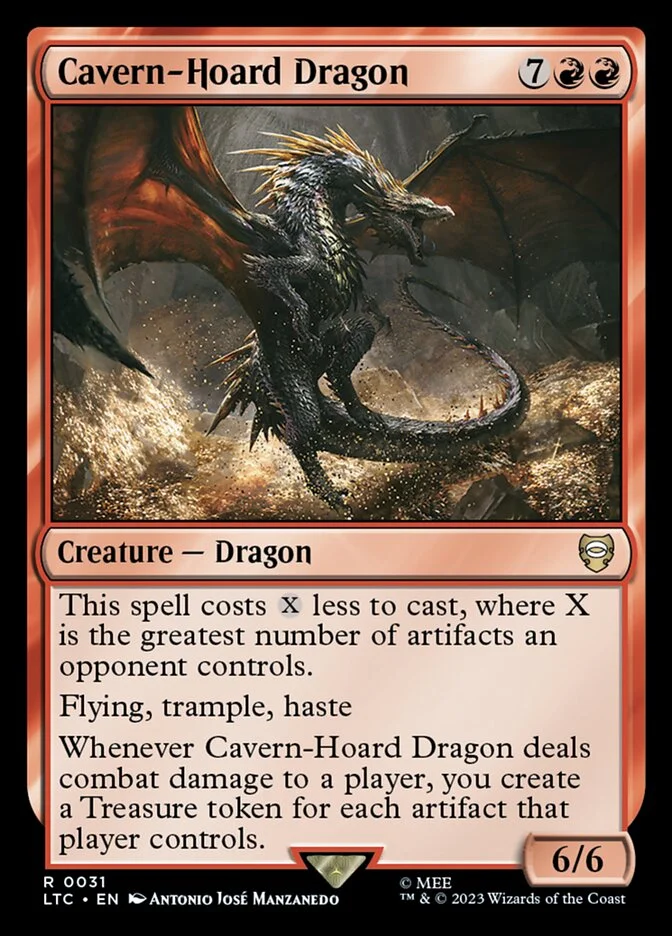 Cavern-Hoard Dragon (Tales of Middle-earth Commander) - Magic: The Gathering in TCG Land