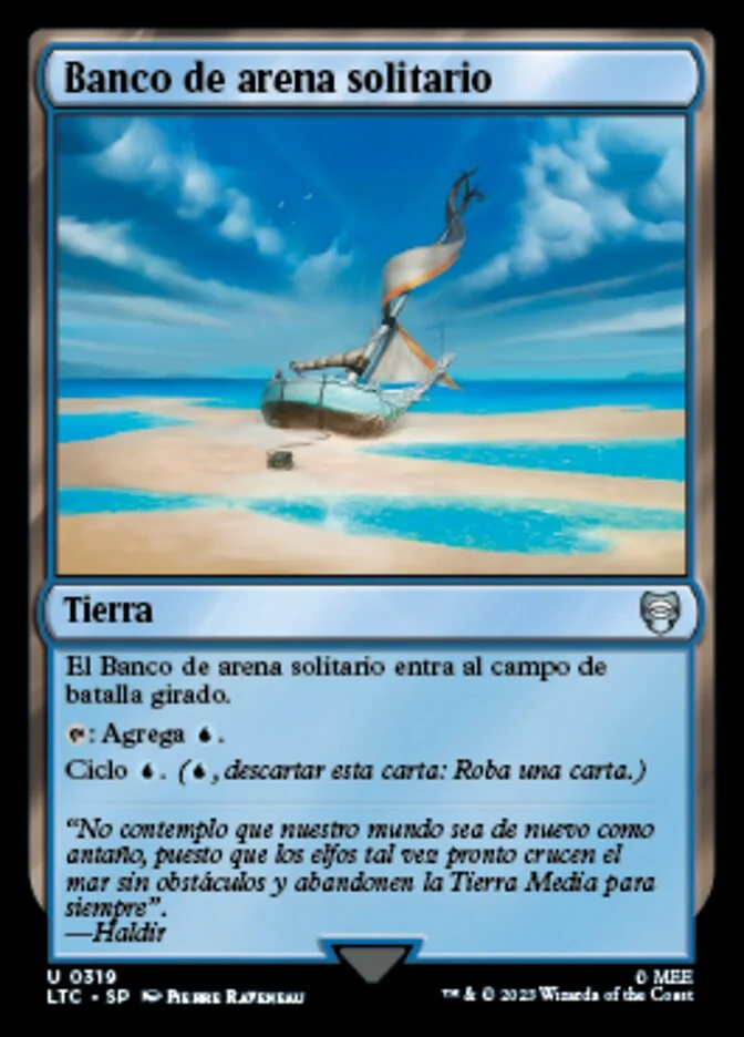 Banco de arena solitario (Tales of Middle-earth Commander) - Magic: The Gathering in TCG Land México