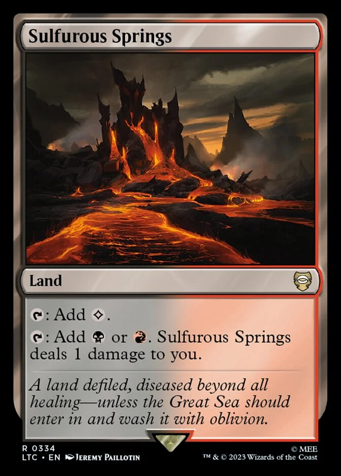 Sulfurous Springs MTG (Fifth Edition)