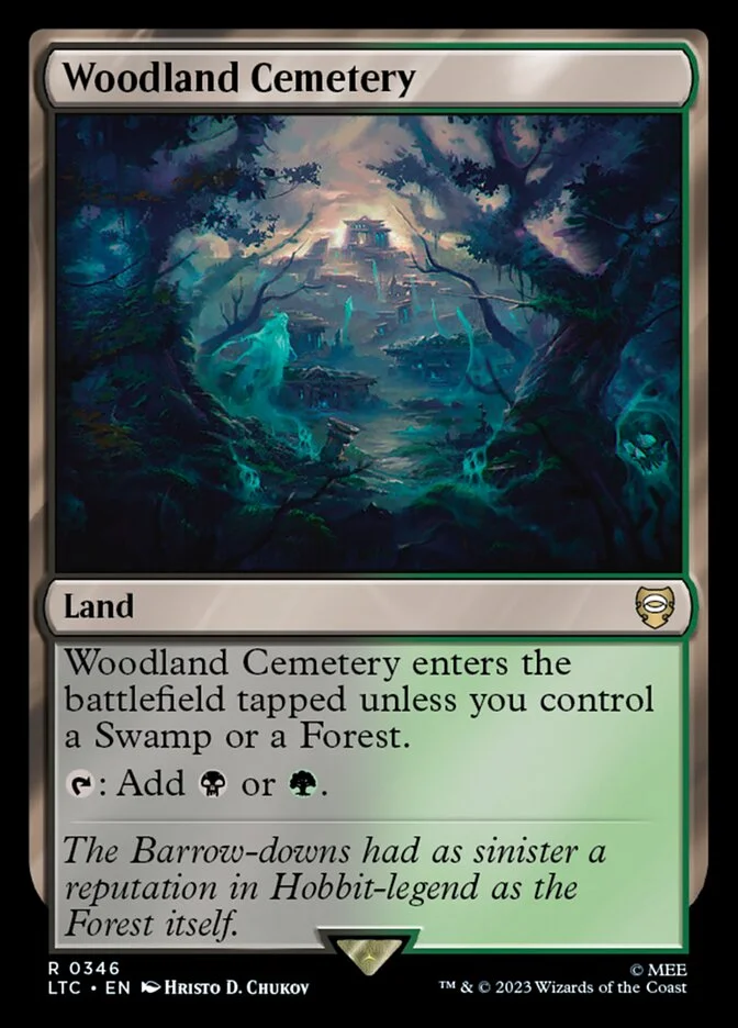 Woodland Cemetery (Tales of Middle-earth Commander) - Magic: The Gathering in TCG Land México