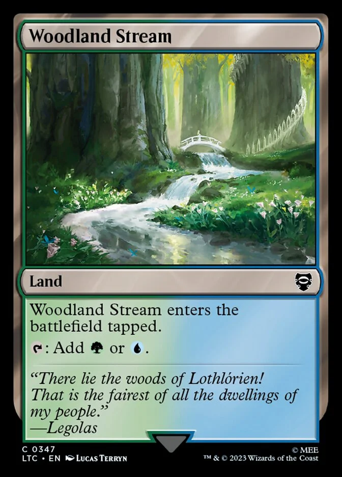 Woodland Stream (Tales of Middle-earth Commander) - Magic: The Gathering in TCG Land