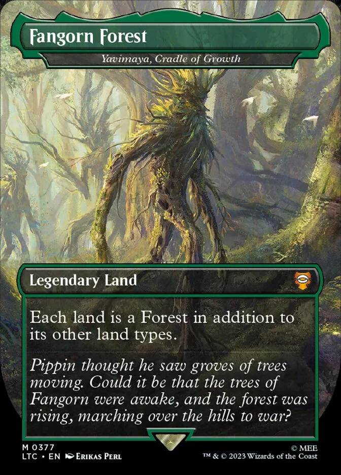 Yavimaya, Cradle of Growth (Tales of Middle-earth Commander) - Magic: The Gathering in TCG Land