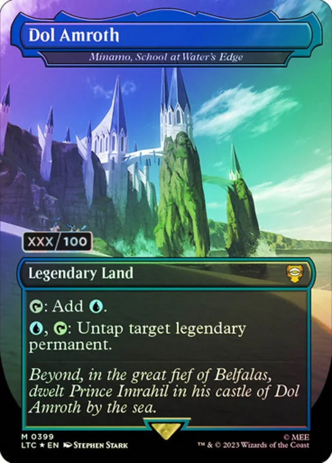 Minamo, School at Water's Edge (Tales of Middle-earth Commander) - Magic: The Gathering in TCG Land